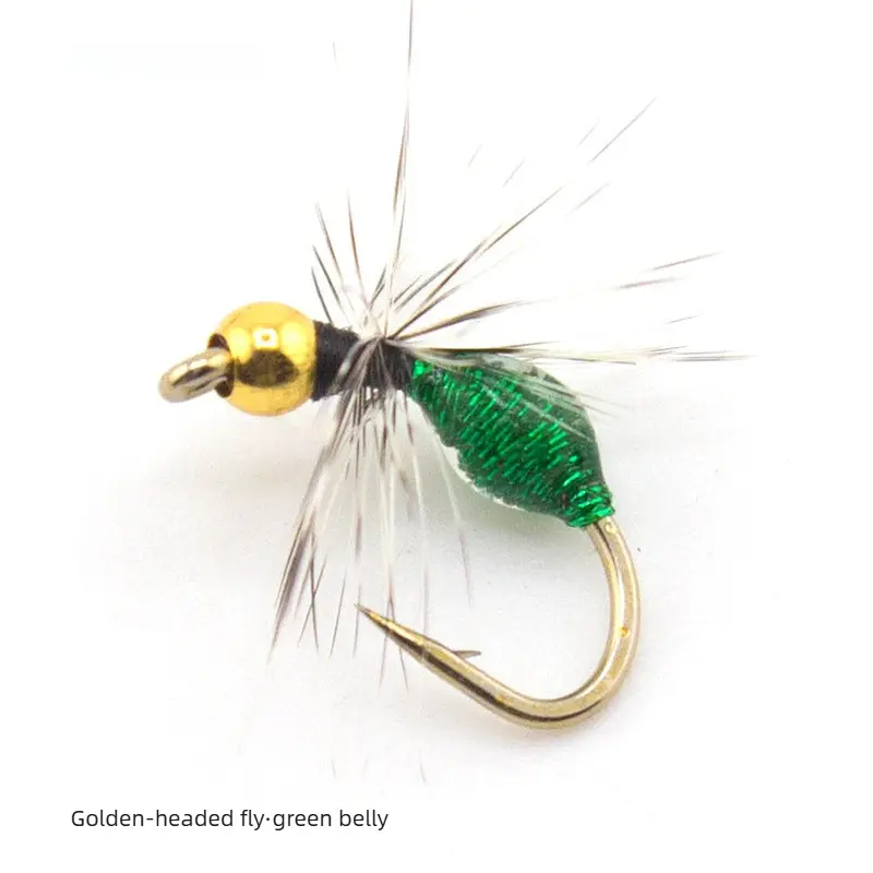 Golden Head Green Belly [Single Hook Version]