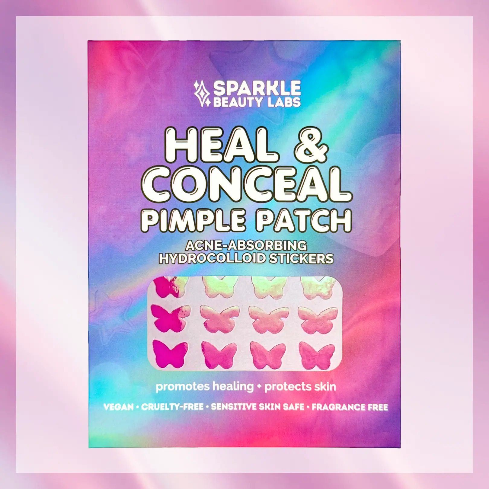 Pimple Patch 🦋 Holographic Butterflies (28 count)