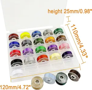1set Colorful Metallic Embroidery Thread Decorative Sewing Threads for Handcraft Projects Art and Beginners Sturdy for Cross-Stitching