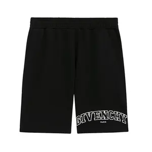 Givenchy Embroidered Logo Shorts Black
