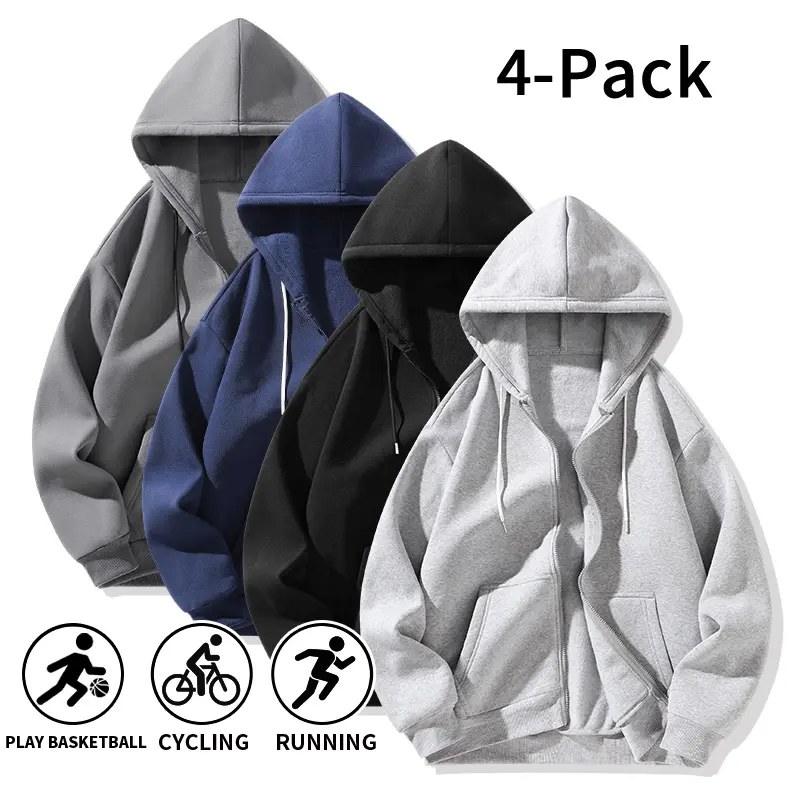 Light Gray + Black + Navy Blue + Dark Gray