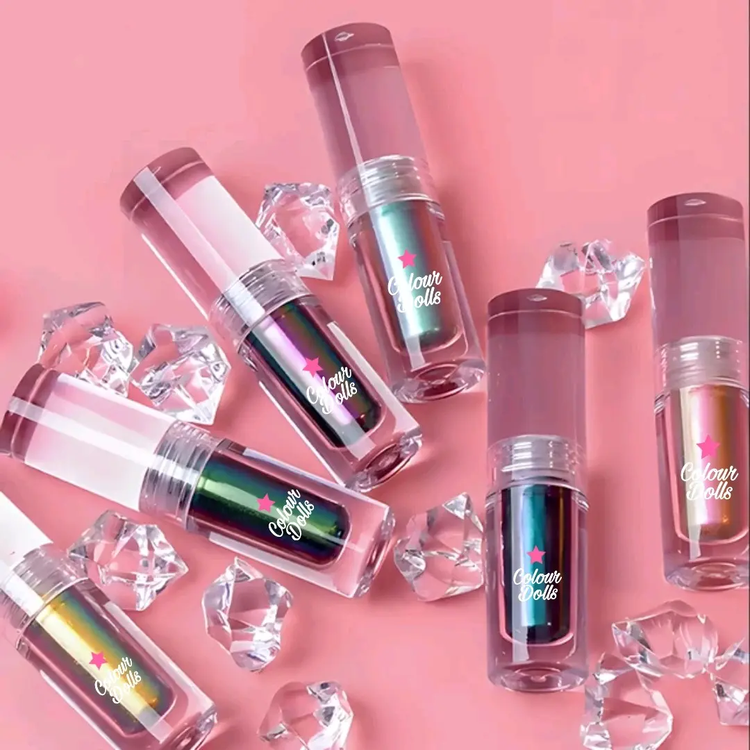 Monochromatic Liquid Eyeshadow  #8 Long-lasting Long-lasting Waterproof Makeup Cosmetic Mettalic Color