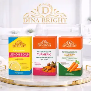 MIX SOAP PACKAGE LEMON,TUMERIC, CARROT.