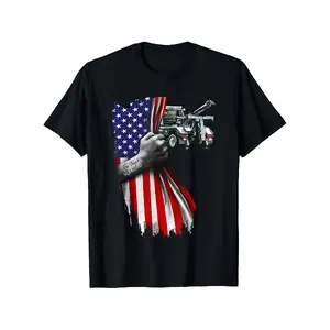 [100% Cotton] 100% Cotton 'S & 'S Short  For Tow Truck Driver T-Shirt |   Men'S and Women'S Four Seasons Casual Round Neck Outdoor Short-Sleeved T-Shirt |   Slightly Elastic 100% S-XXXL Big and Tall Mens Black Casual Round Neck Short Sleeve Lover Tee T-sh