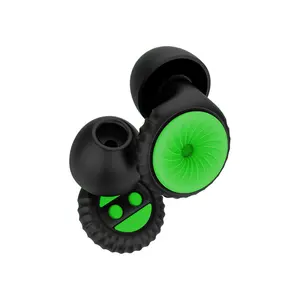 Whispr Ear Plugs – Soft Silicone Noise Reduction Earplugs, 25dB Comfort Fit, Reusable Sleep & Study Ear Plugs with Case