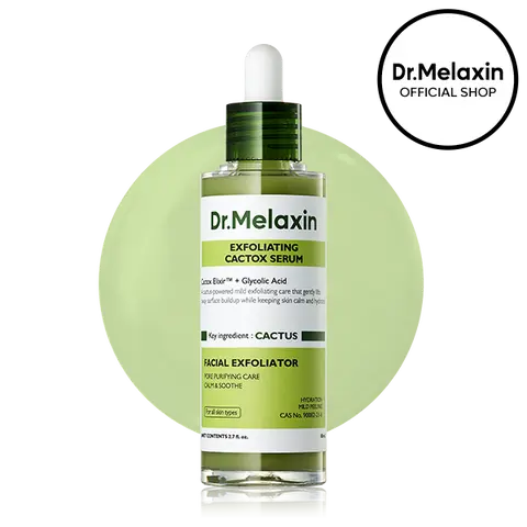 [Dr.Melaxin Official] Peel Shot Exfoliating Cactox Serum with AHA & PHA for Blackhead & Whitehead Improvement and Pore Tightening