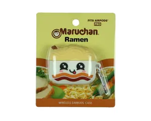 Maruchan Wireless Earbud Case Instant Lunch Holder With Carabiner