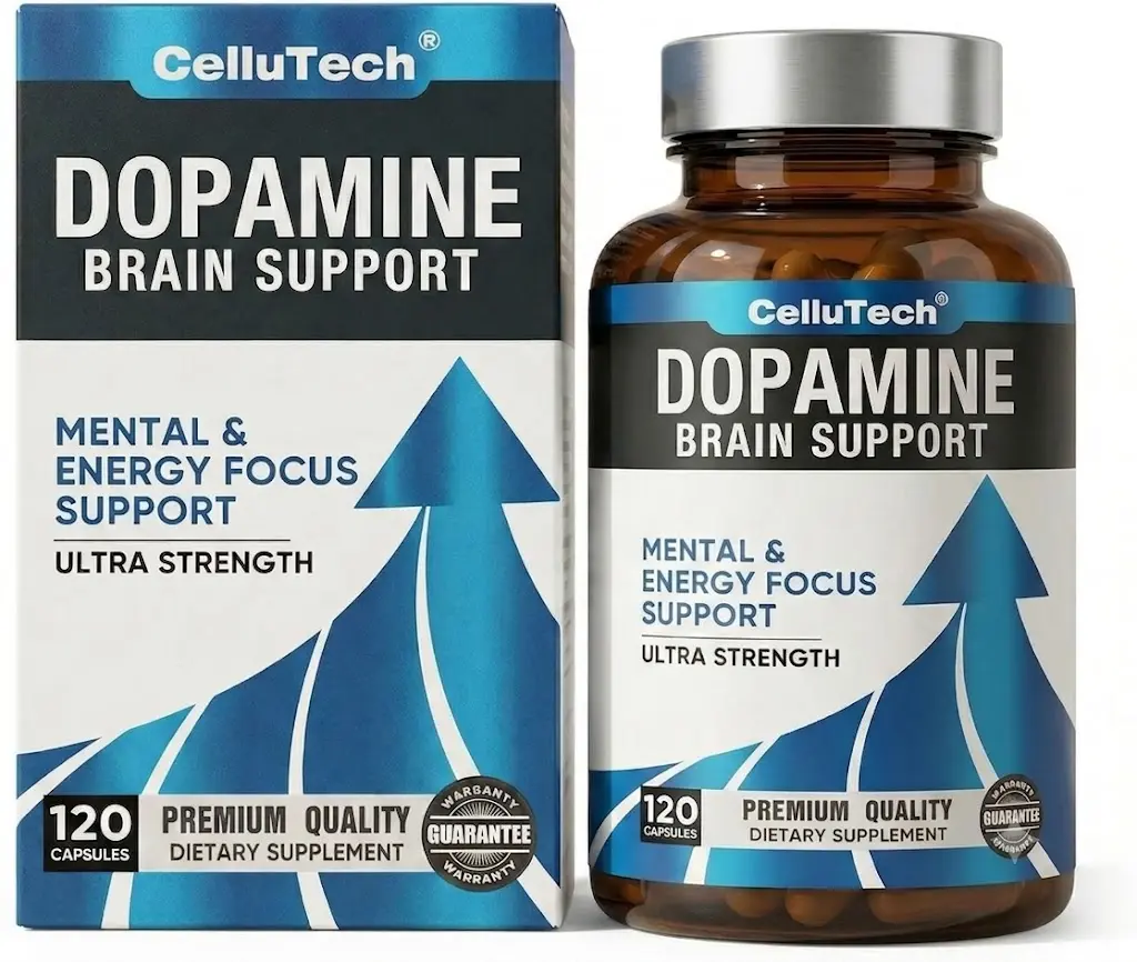 L-Tyrosine Amino Supplement - 500mg per Serving Brain Supporting Capsules for Adults - Focus Support, Brain Health, Daily Vitality - 120 Count, Non-GMO, Gluten-Free, Vegan, Aminos Supplement, Brain Supporting Supplement