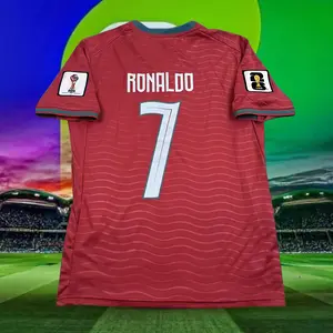 2026 Home C7 Ronaldo Red Jersey Quick Drying