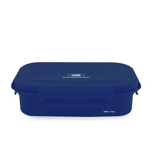 KeeperTen Microwave Safe Stainless Steel Food Storage Container(NAVY, 18.9 oz / 560mL) Leakproof Bento Lunch Box, Dishwasher & Freezer Safe, BPA-Free, Odor Resistant, Reheat or Store Meals On-the-Go