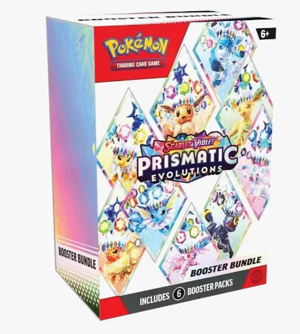 Pokemon Prismatic Evolutions Booster Bundle - 6 Packs