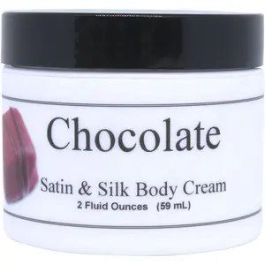 Chocolate Satin and Silk Cream,  Body Cream, Body Lotion