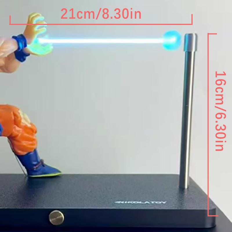 Dragon Ball Fans' Collectible | Energy Wave Magnetic Levitation Nightlight | Premium Action Figure | Unique Home Ambient Decor