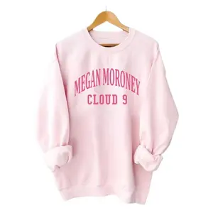 Megan Moroney Cloud 9 Sweatshirt-Shirt-Hoodie, Country Music Fan Hoodie, Cloud 9 Album Sweatshirt, Megan Moroney Tour Merch, Pink Aesthetic Tee