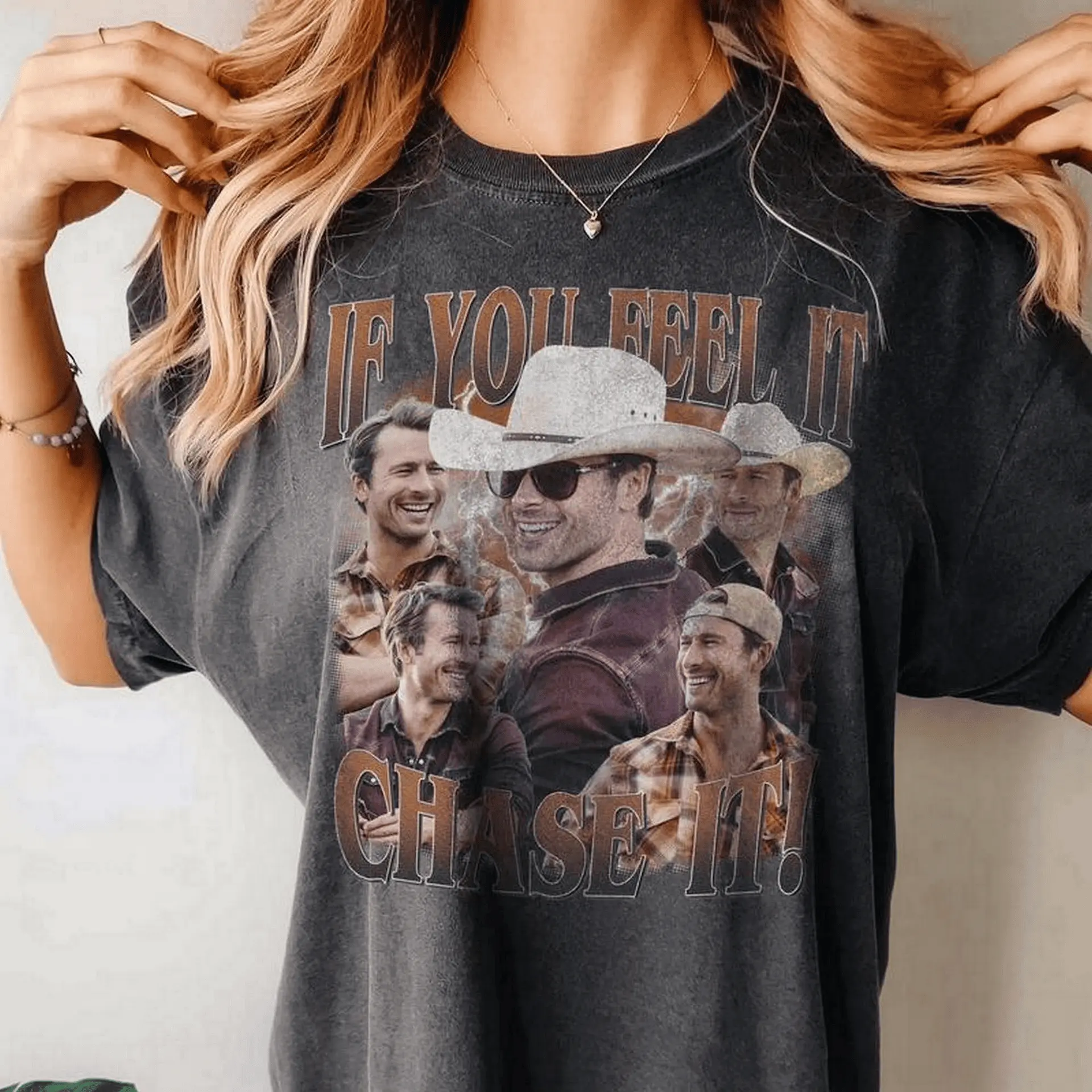 If You Feel It, Chase It Twisters T-shirt, Sweatshirt, Hoodie, Glen Power Shirt, Twister 2024 t-Shirt