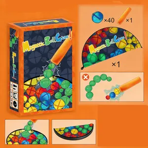Magnetic Bell Game Colorful Challenge Toy, Party Fun Puzzle Toy, Interactive Magnetic Ring Toys,Ideal Gift for Halloween Christmas Thanksgiving Back-To-School Spring Easter Ramadan New Year Birthday Present