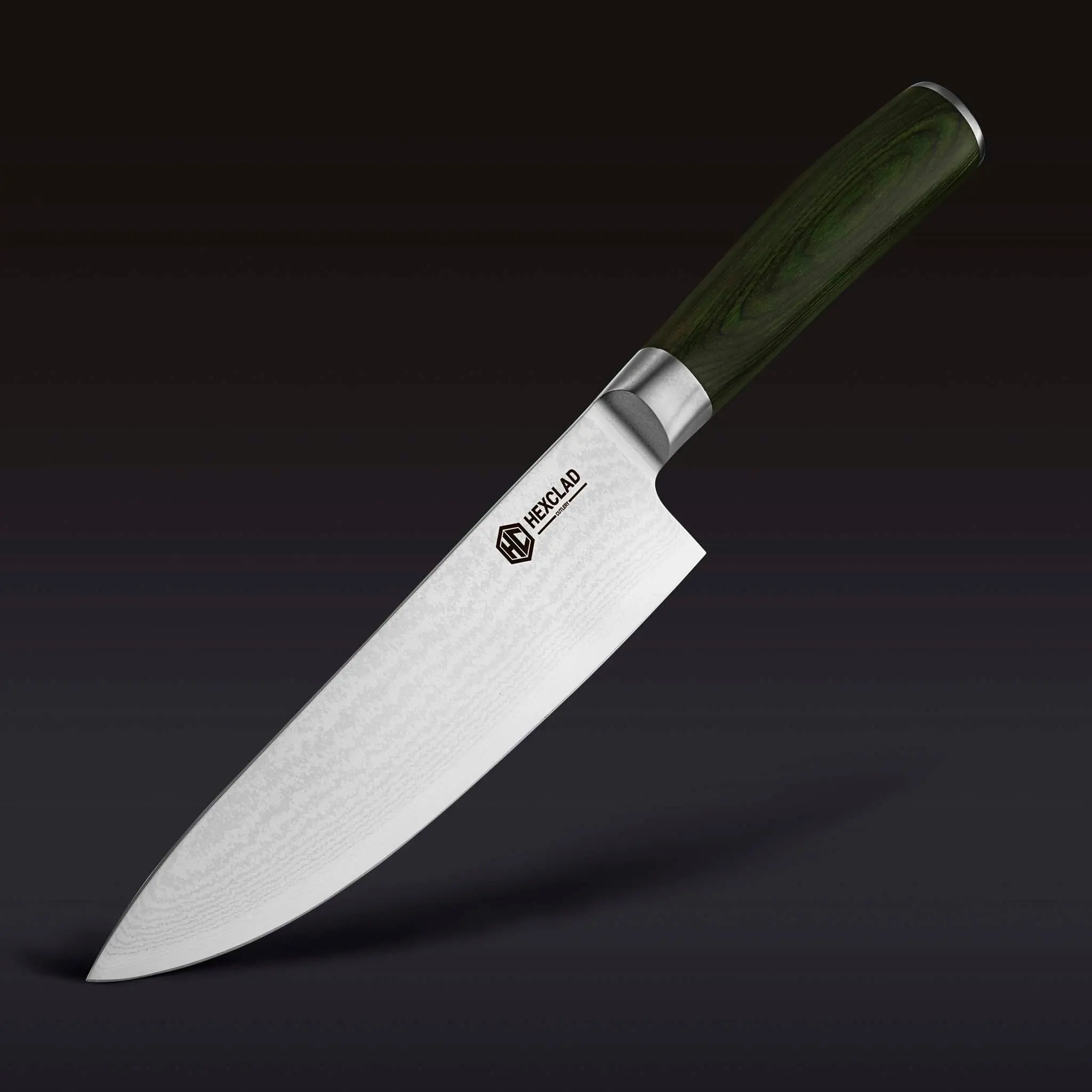 Damascus Steel Chef Knife, 8" Damascus Steel Chef Knife, 8"