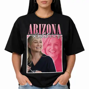 Arizona Robbins T-Shirt, Grey’s Anatomy Calzona Fan Tee, Aesthetic Medical Drama Shirt