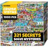 QUOKKA 1000 Piece Puzzle for Adults Cruise Vistas with Unique Shapes & Extra Fun Challenges - Premium Box Packaging