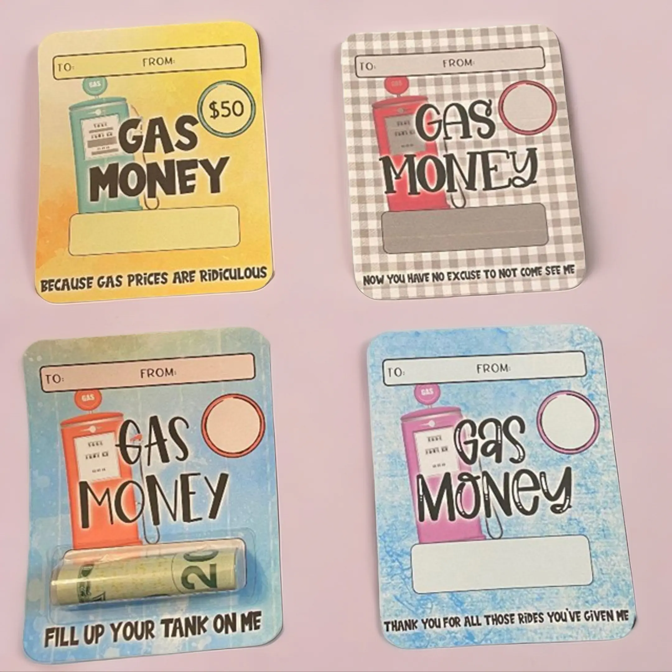 Unique Money Cards for Gifting Cash - Customizable and Perfect for Any Occasion!
