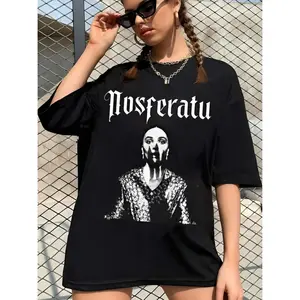 Nosferatu T-shirt, Nosferatu Gothic Vampire Shirt, Horror Movie Graphic Tee, Fashion Y2k T-shirt, Unisex Style Shirt, Graphic Tee, Gifts For Him Her