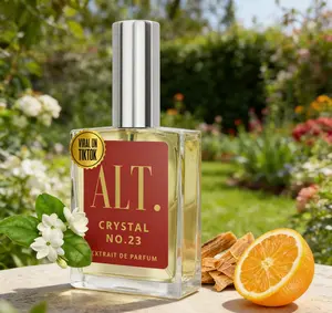 ALT. FRAGRANCES Crystal No. 23 Inspired by Baccarat Rouge 540 | Unisex Extrait de Parfum | Long Lasting Jasmine Amberwood Cedar 60ml