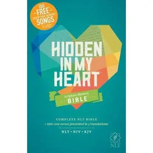 USED-Hidden in My Heart Scripture Memory Bible NLT (Paperback)