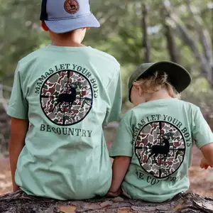 Sage Boys Be Country Short Sleeve Youth Tee, Toddler Shirt, Youth Boy Clothes, Family Shirt, Outfit For Family Trip