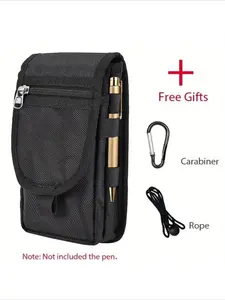 Men's Multifunctional Tactical Phone Waist Bag - Casual Daily Coin Pouch, Portable Phone Carrier