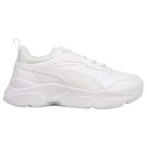 PUMA Womens Cassia Sl Lace Up Sneakers Shoes Casual - White PUMA Womens Cassia Sl Lace Up Sneakers Shoes Casual - White