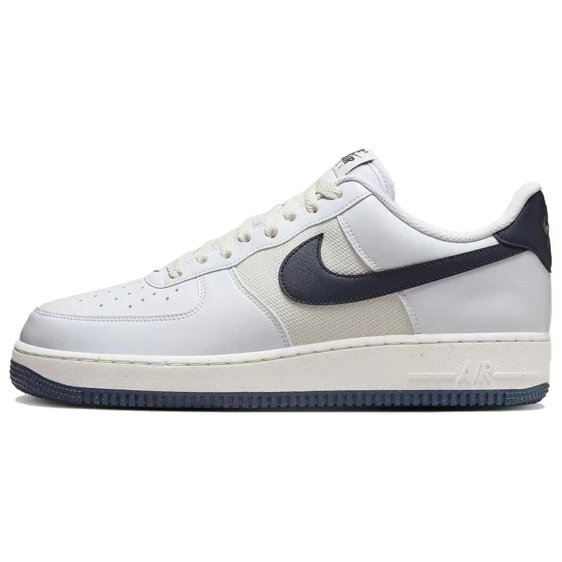 Nike Air Force 1 Low 07 White Obsidian Fir Skate Shoes Men's HF4298-100