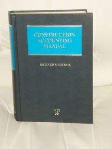 USED-Construction Accounting Manual by Hickock (Hardcover)