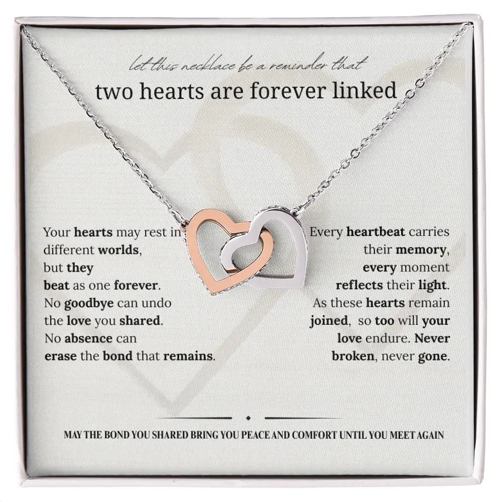 Sympathy Necklace | Memorial Jewelry for Widow & Women Grieving Loss of Loved Ones | Bereavement Gift