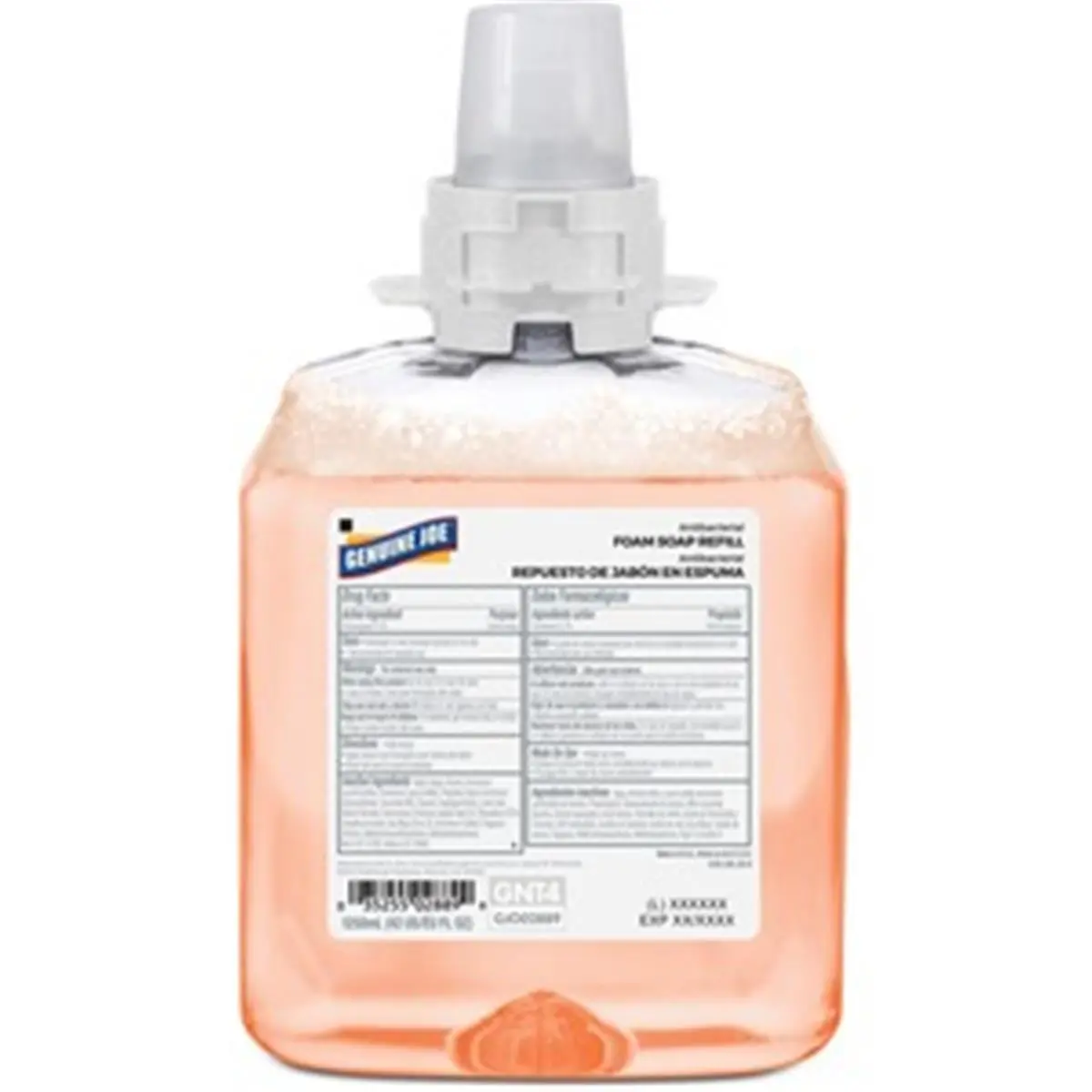Genuine Joe GJO02889CT 1250ml Sanitary Sealed Handwashing Hygienic Foam Soap Refill for Bathroom Soap Dispensers (Home Supplies)