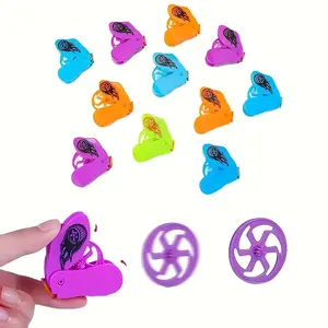 4/8/12/16pcs Mini Colorful Spinning Top Gyroscope Toy,Ideal for Birthday Gifts,Party Favors,Classroom Prizes,Gift Stocking Fillers(Color Random)