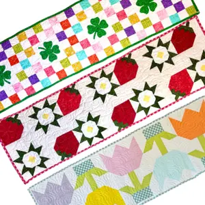 Spring Table Runner Precut Quilt Kit Bundle