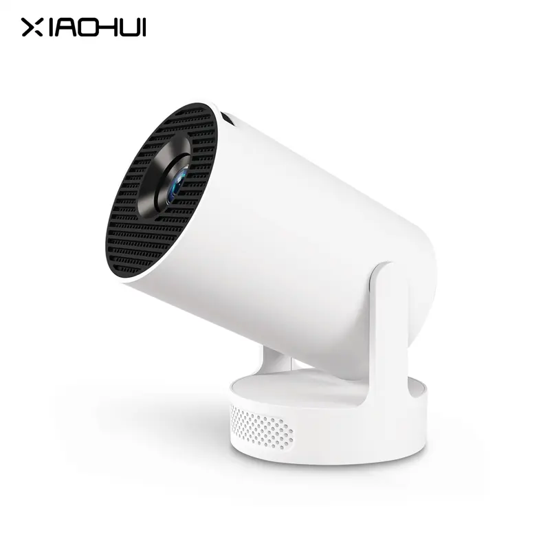 HY300ultra Mini Portable Projector,Dual-Source Android System 4K Decoding HD Home Theater Projector Outdoor Movie Projector with Bluetooth Remote Control
