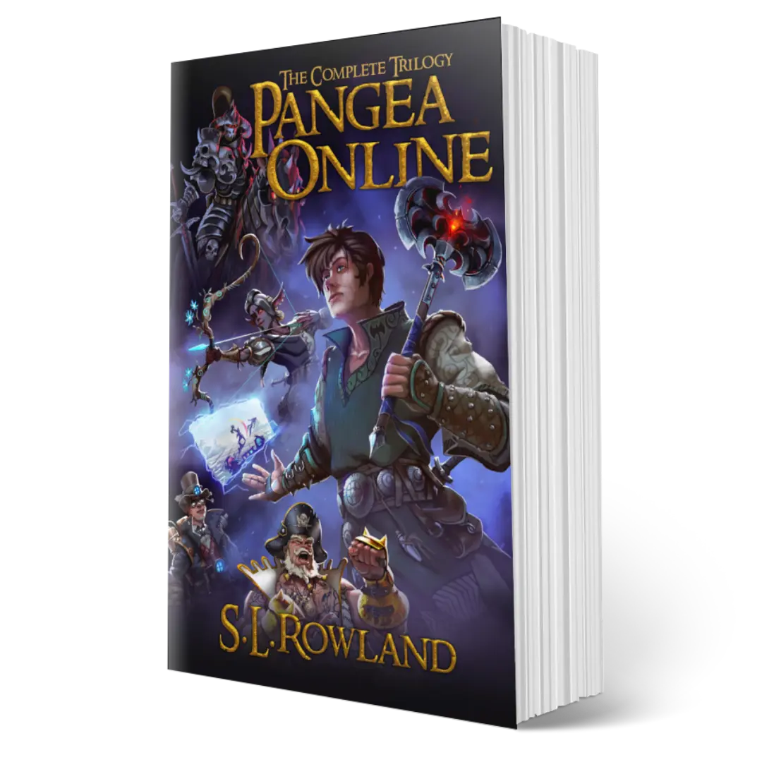 Pangea Online: The Complete Trilogy - Signed Omnibus Edition with Art Print, Bookmark, and Sticker box set