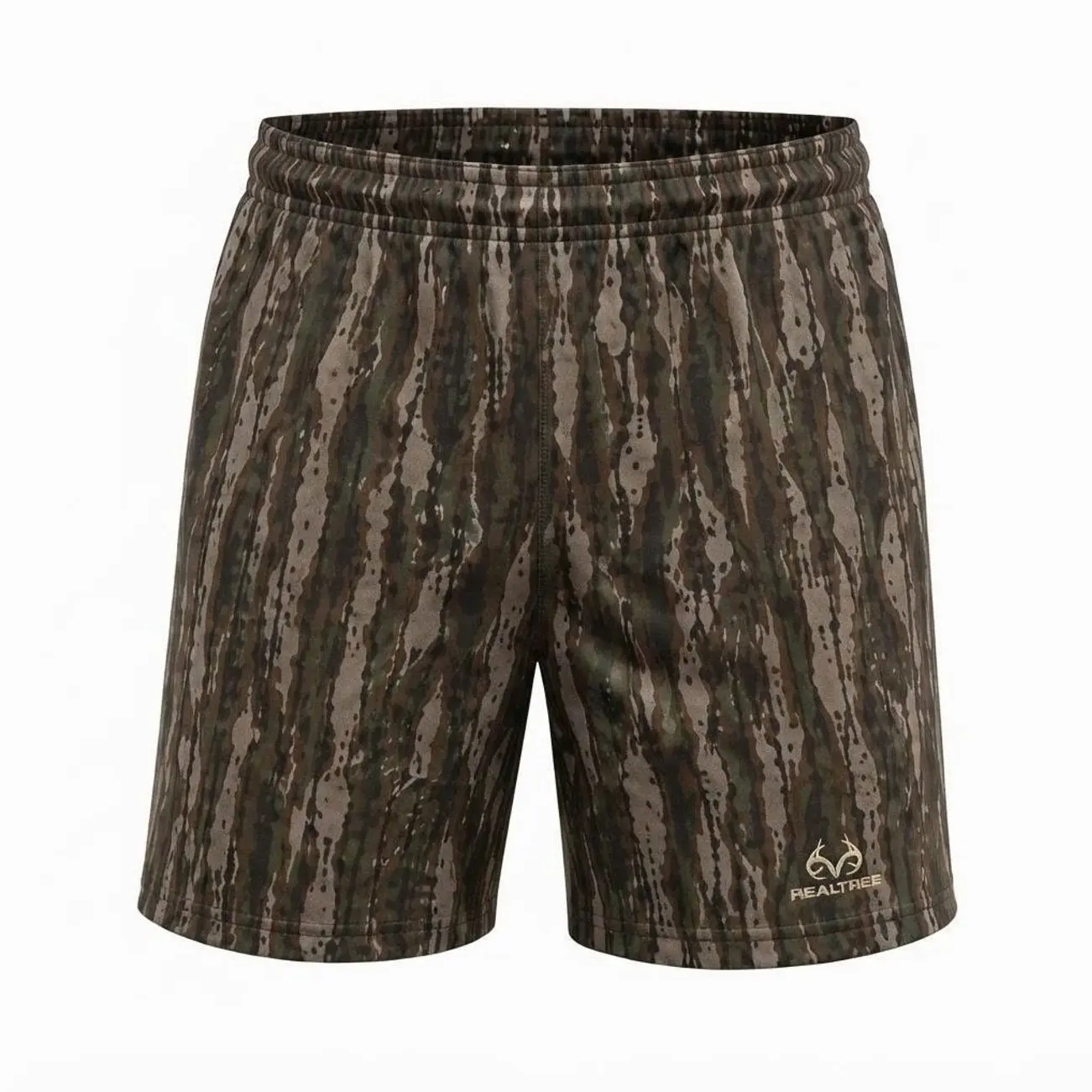 Realtree Men's Woodland Camouflage Shorts – Quick Dry Lightweight Outdoor Hunting Shorts