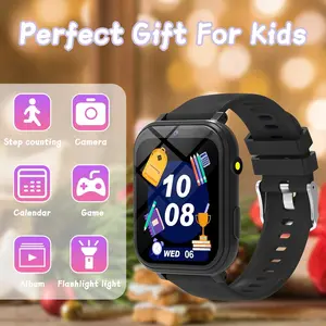 Unisex Children's Smart Watch - HD Call Answer Music Player Sedentary Alert Photo Storage  Holiday Gift