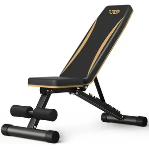 Adjustable Weight Bench - Heavy-Duty Foldable Workout Bench for  Gym, 660 LBS Capacity, Incline & Decline, Multi-Position Strength  Bench, Compact Storage