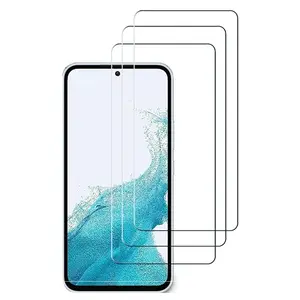 Tempered Glass Screen Protector, 3 Counts HD Anti Scratch Bubble Free Screen Protector, Phone Accessories for Samsung Galaxy A54 5G