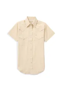 Women's Cowboygirl Buttermilk Vented Short Sleeve Granddaddy Snap Shirt