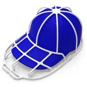 Hat Washers, Baseball Hat Cleaners Cap Washer, Fit for Adult/Kid's Hat, Cap Washer Frame for Flat & Curved Hats, Hat Protector Racks for Washing Machine