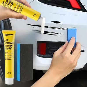 Car Scratch Repair Kit, Car Scratch Remover with Sponge, Paint Scratch Repair Wax, Polishing Compound, Car Surface Scratch Repair Tool, Auto Detailing Supplies