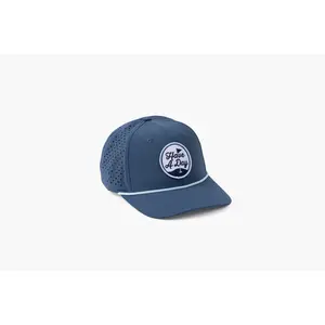 Have A Day Perforated Patch Hat Blue Have A Day Perforated Patch Hat Blue