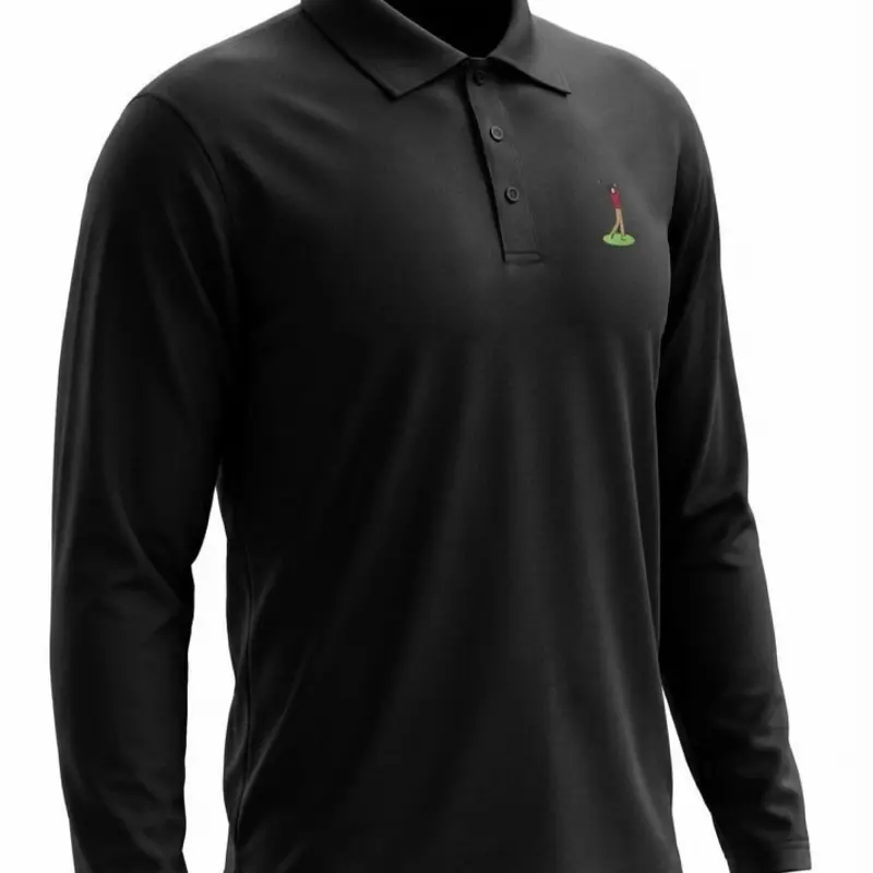Detroit Player Golf Men's 2-n-1 Golf Shirt Removable Sleeves Performance Style Level Up Your Game Full or Short Sleeve Options