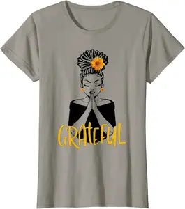 Melanin Poppin Black Girl Magic Plus Size Faith Based Tee T-Shirt - Terrancecar Shop 85B095MXWBBB