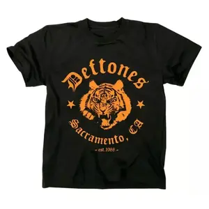 Classic Deftones Rock Band Unisex T-Shirt, Deftones Tiger Graphic Shirt, Concert Music 2026 Best Gift For Men, Women