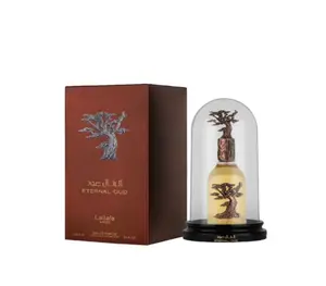 Lattafa Pride Eternal Oud Eau De Parfum Spray for Men and Women 3.4oz / 100ml - oriental scents with oud and aromatic notes, Vanilla - Long lasting.